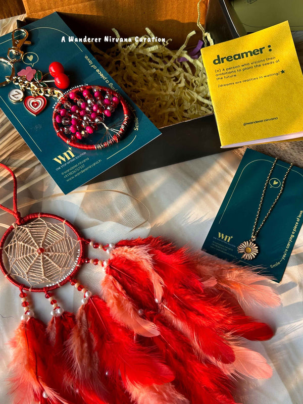 Peach Red Rare Hamper Box