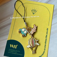 Car Flight Hot Air Balloon Phonecharm