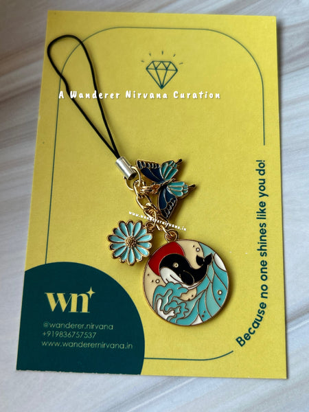 Beach Butterfly Wave Phonecharm