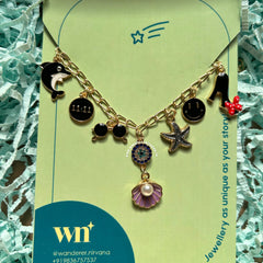 Statement Multicharm Neckpiece
