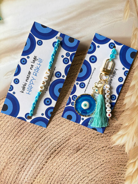 Boho Name Rakhi Set 3