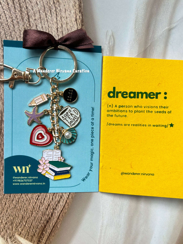 Chai Book 11:11 Love Keychain