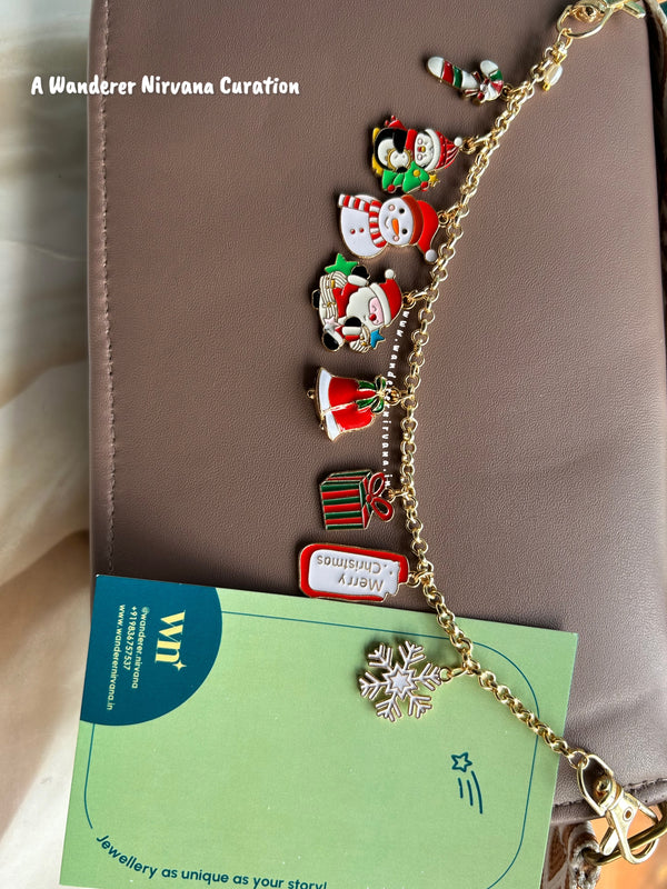 Merry Christmas Bagcharm Chain