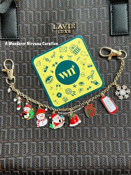 Merry Christmas Bagcharm Chain