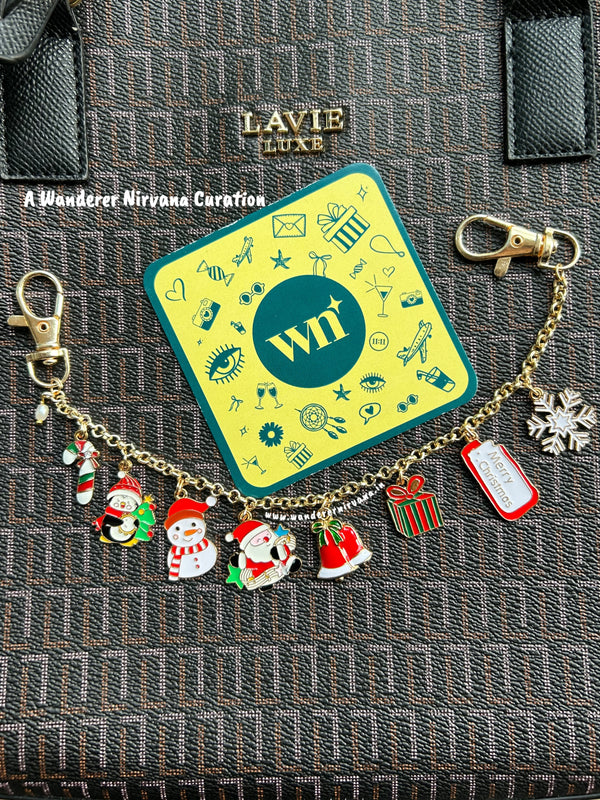Merry Christmas Bagcharm Chain