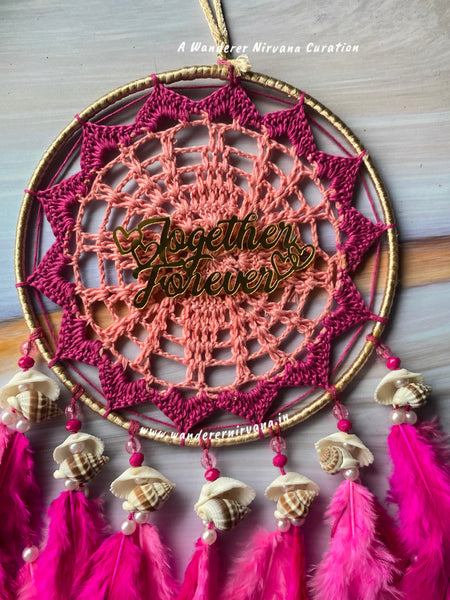 Shaam Gulabi Dreamcatcher Pink
