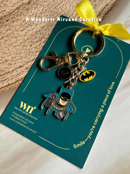 Batman Personalised Keychain