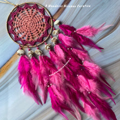 Shaam Gulabi Dreamcatcher Pink