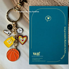 Basketball Keychain
