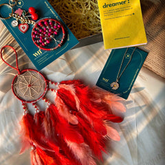 Peach Red Rare Hamper Box