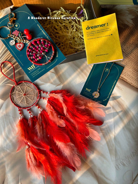 Peach Red Rare Hamper Box