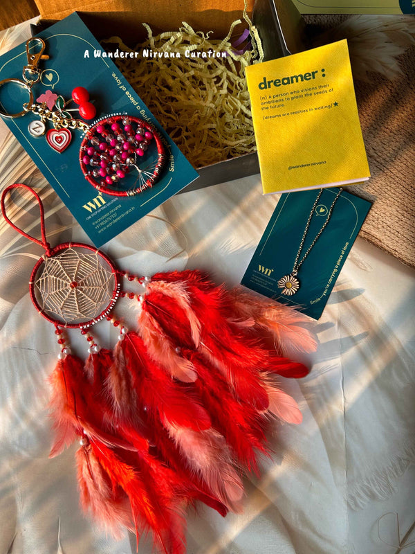 Peach Red Rare Hamper Box