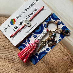 Bhaiya Bhabhi Hamsa Fashion Designer Rakhi Set