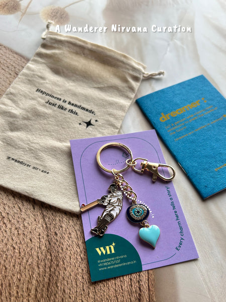 Cricket Keychain