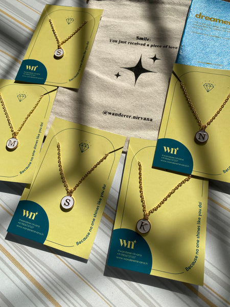 Initial Neckpiece