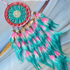 Mint To Be Pink Medium Dreamcatcher