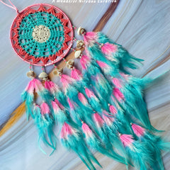 Mint To Be Pink Medium Dreamcatcher