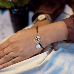 Turtle Nazariya Bracelet with Initial