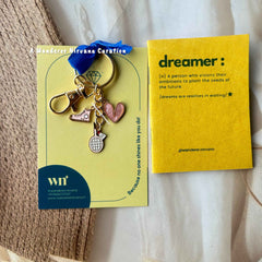 Badminton Pookie Keychain