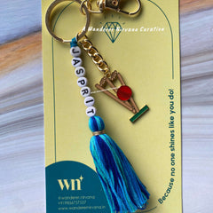 Sixer Cricket Personalised Bagcharm