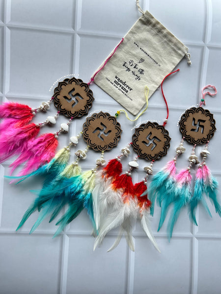 Set of 4 Swastik