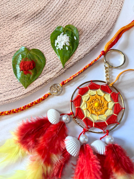 Bhaiya Bhabhi Om Dreamcatcher Set
