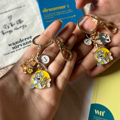 Tom and Jerry Keychain