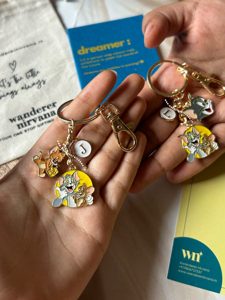 Tom and Jerry Keychain