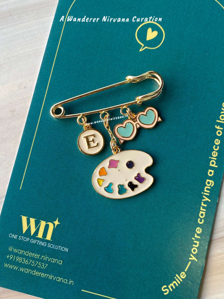 Artist Personalised Brooch