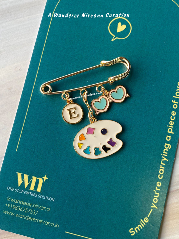 Artist Personalised Brooch