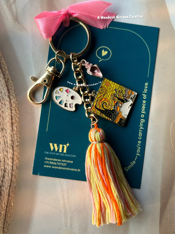 Artist Boho Keychain