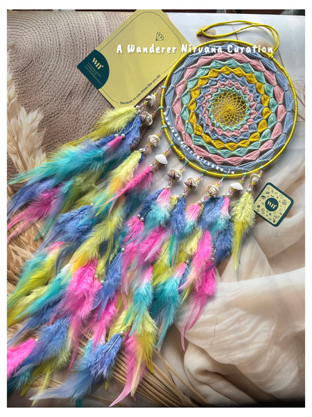 Amusing Pastel Shells Dreamcatcher