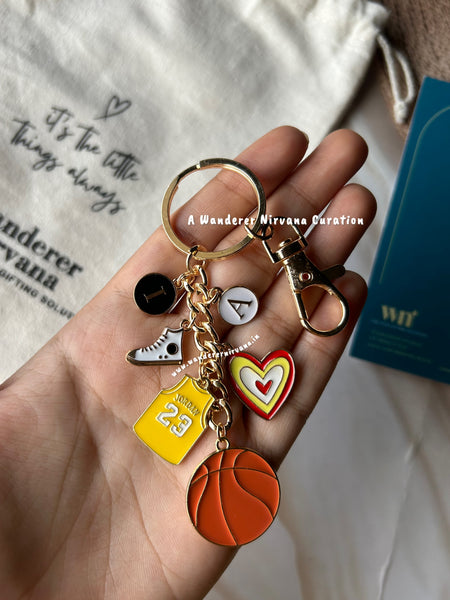 Basketball Keychain