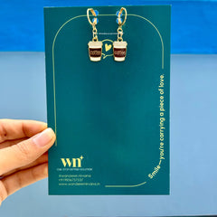 Coffee Earrings