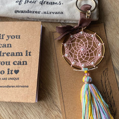 Pastel Dreamcatcher Keychain
