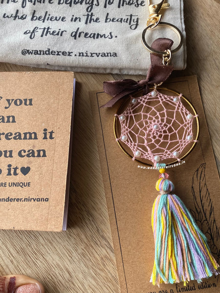 Pastel Dreamcatcher Keychain