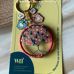Baby Family Tree of Life Keychain