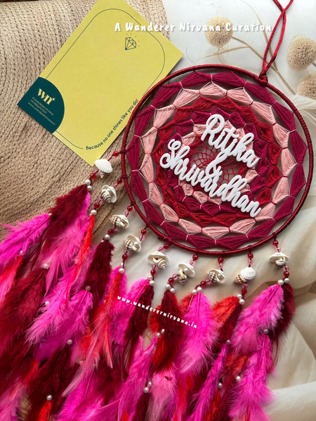 Rosie Bloom Shell Dreamcatcher