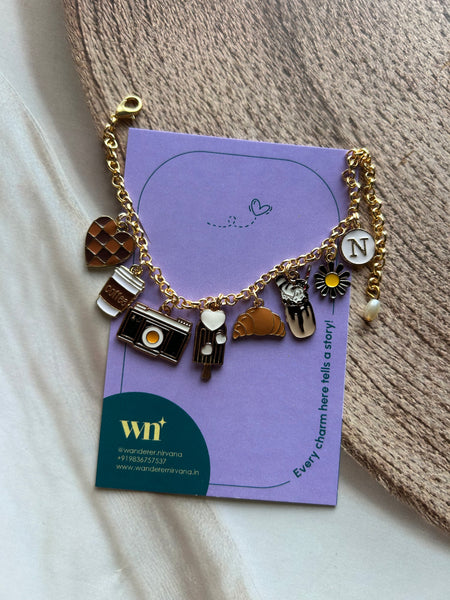 Aesthetic Brown Pearl Bracelet