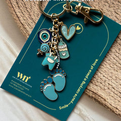 BabyBlue Keychain
