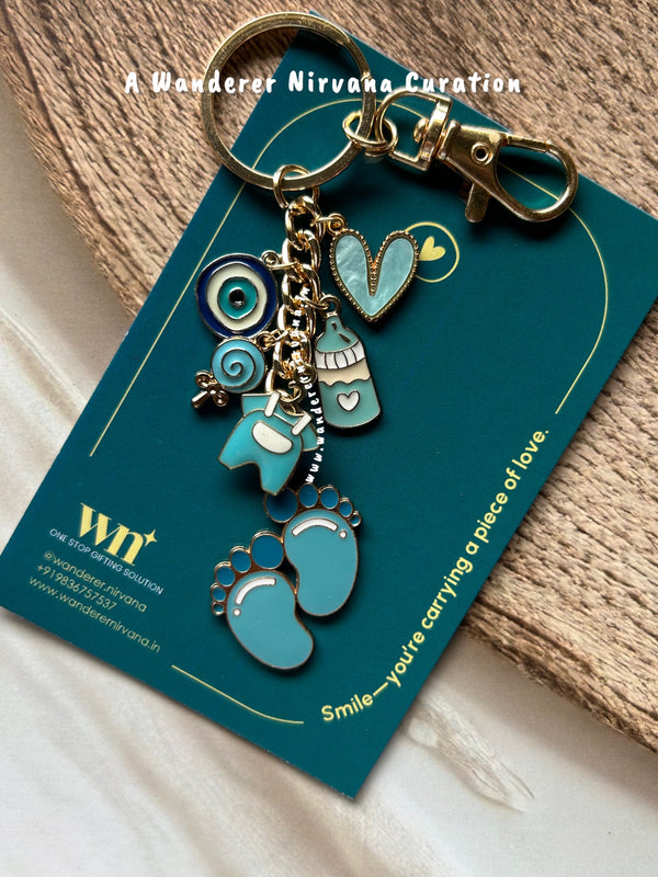 BabyBlue Keychain
