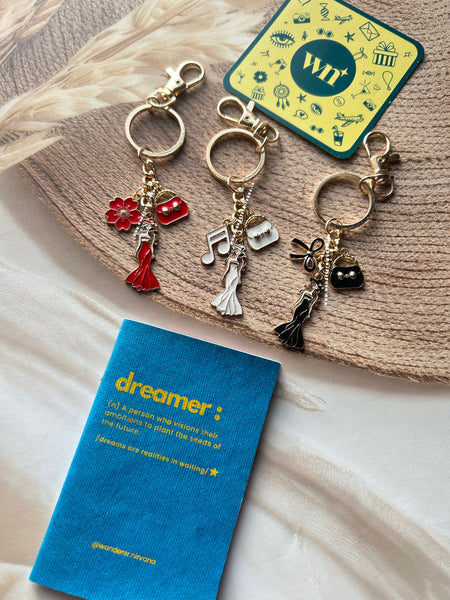 GirlBoss Keychains( Set of 3)