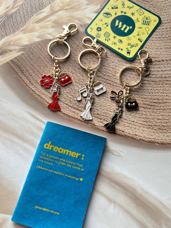 GirlBoss Keychains( Set of 3)