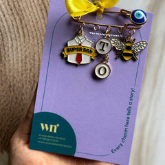 Super Dad To Be Quirky Brooch