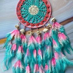 Mint To Be Pink Medium Dreamcatcher