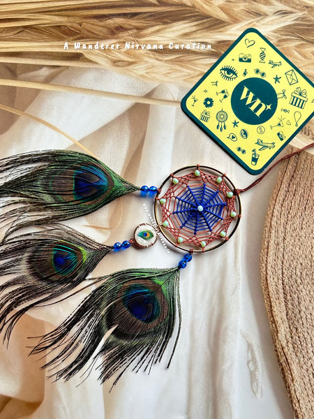 Mayur Chakra Peacock Dreamcatcher