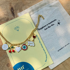 Wine, Wild as Worthy Bracelet