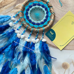 Ocean Baby Wreath Shells Dreamcatcher