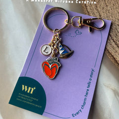 Beach Yatch Keychain