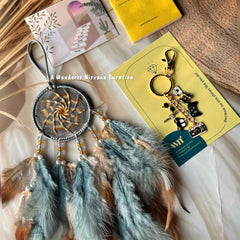 Classic Old School Dreamcatcher Keychain Combo